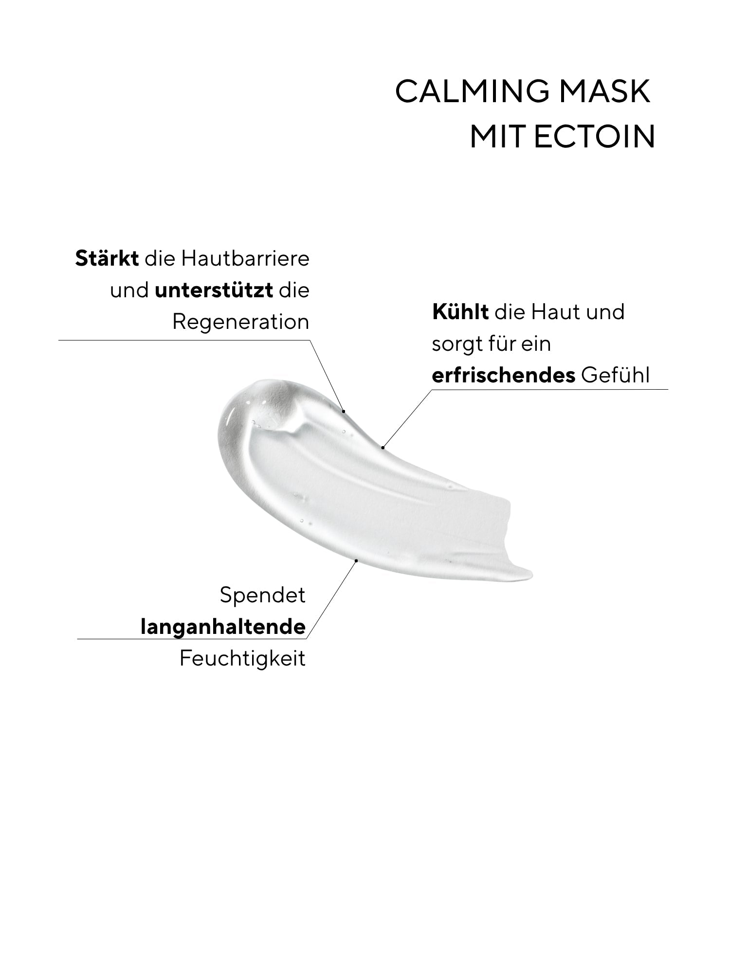 Calming Mask mit Ectoin